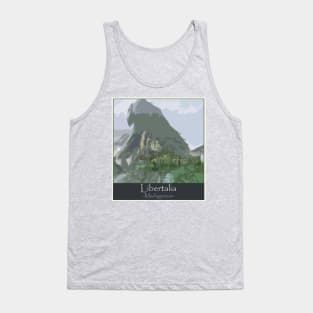 Libertalia Classic Travel Poster Tank Top